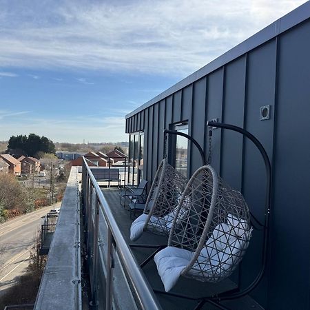 Luxury York Minster Penthouse - Free Gym & Parking Apartment Bagian luar foto