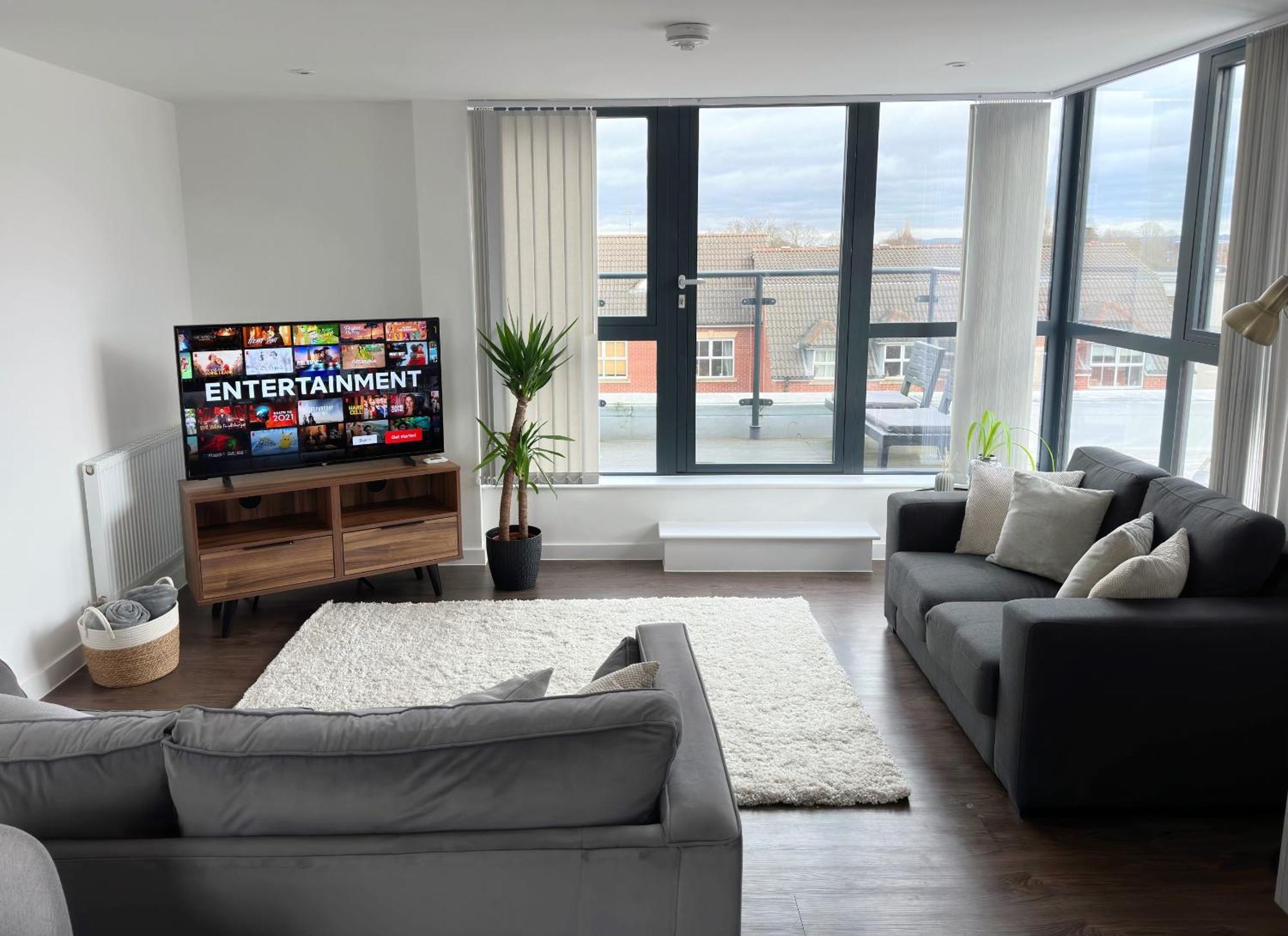 Luxury York Minster Penthouse - Free Gym & Parking Apartment Bagian luar foto
