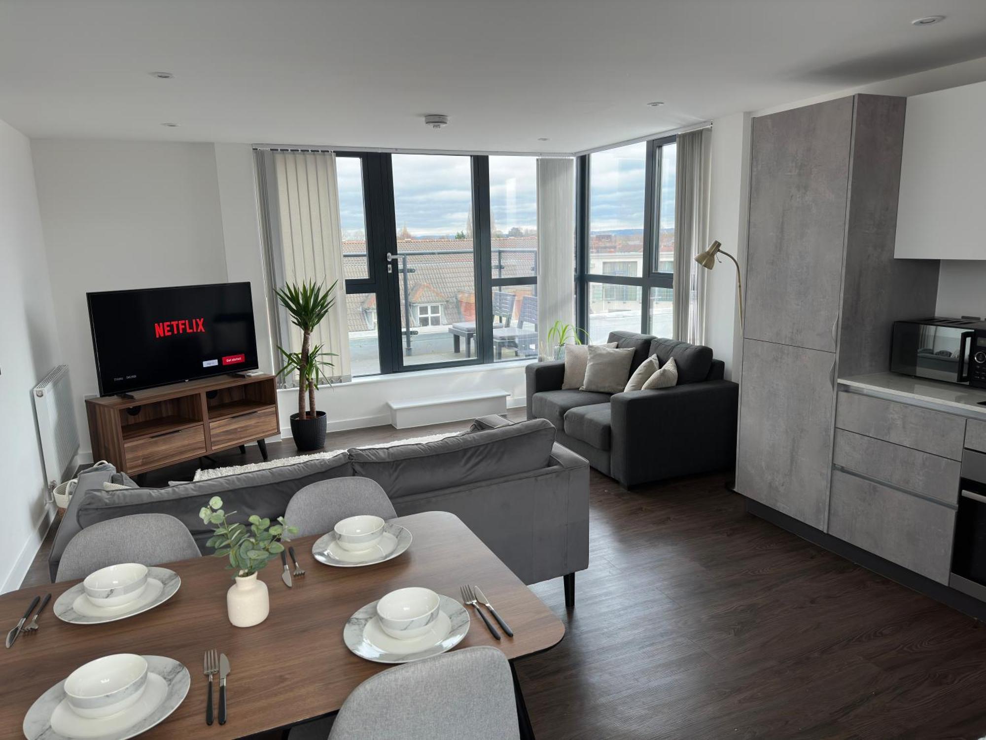 Luxury York Minster Penthouse - Free Gym & Parking Apartment Bagian luar foto