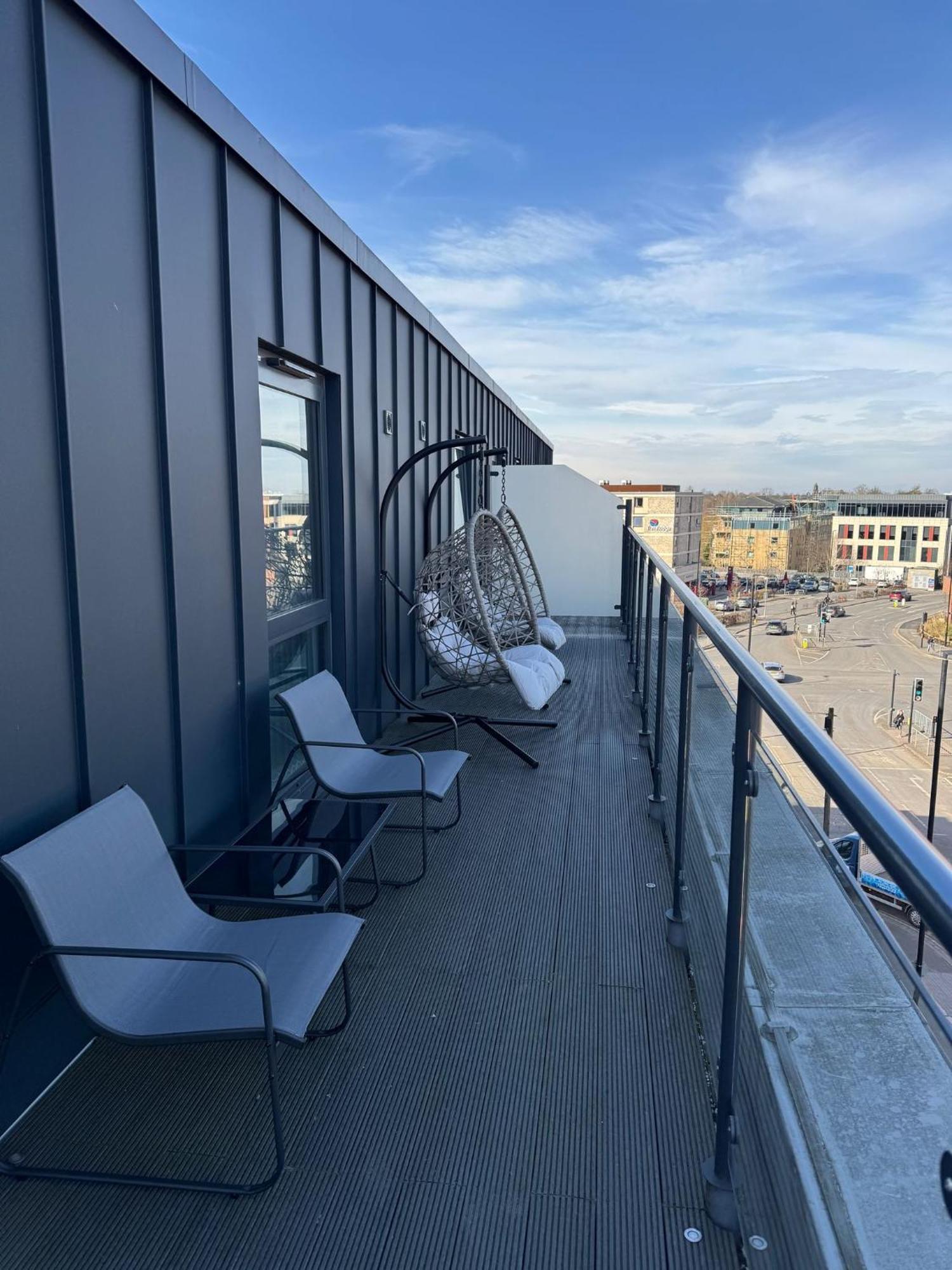 Luxury York Minster Penthouse - Free Gym & Parking Apartment Bagian luar foto