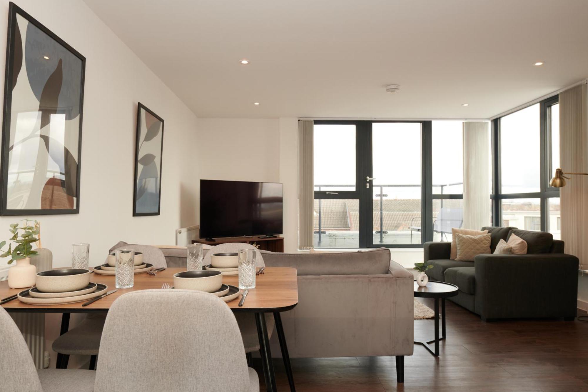 Luxury York Minster Penthouse - Free Gym & Parking Apartment Bagian luar foto